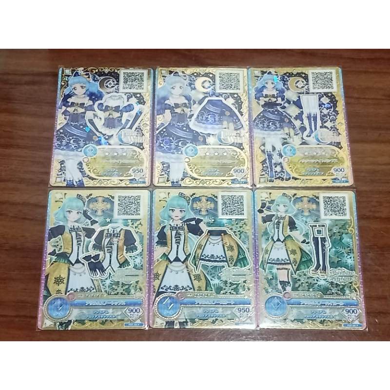 BOOKED ALL Aikatsu friends non print premium set luna witch glorious snow asli original