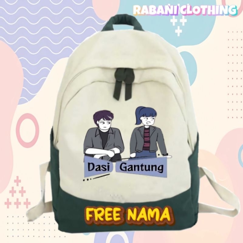 TAS DASI GANTUNG TAS ANAK SEKOLAH