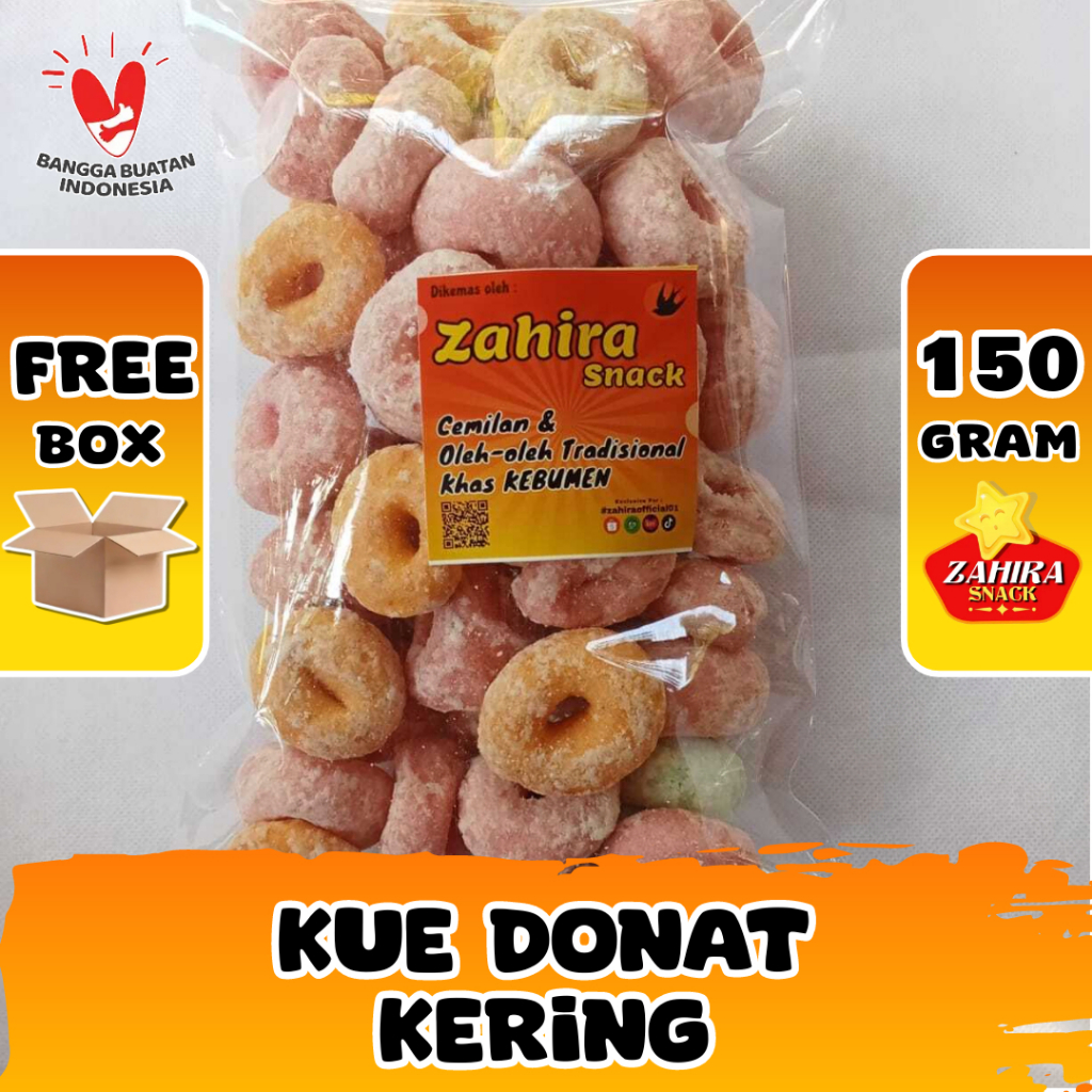 

Kue Getas Donat Kering Snack Manis 150gram