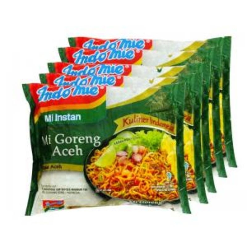 

Mie Instan Indomie Mie Goreng Aceh 1 ktk isi 40 pcs