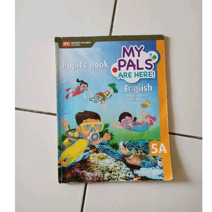 my pals are here English 5a 5b ORIGINAL workbook Dan pupils book