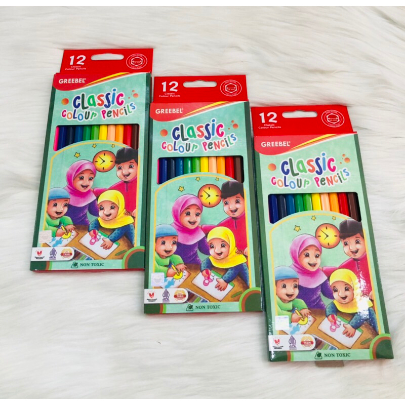 

PENSIL WARNA GREEBEL CLASSIC ISI 12 WARNA PANJANG