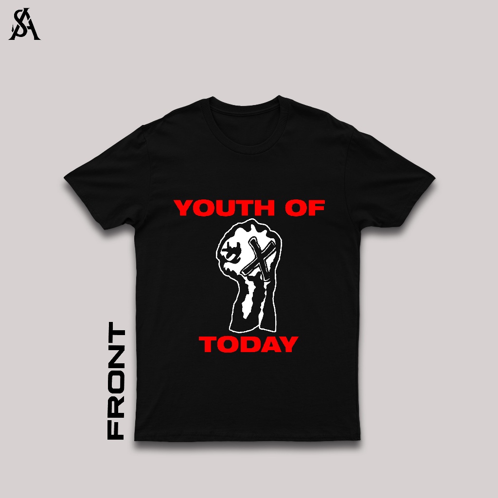 T-shirt Youth Of Today - Fist | Kaos Musik | Kaos Band | Bootleg |