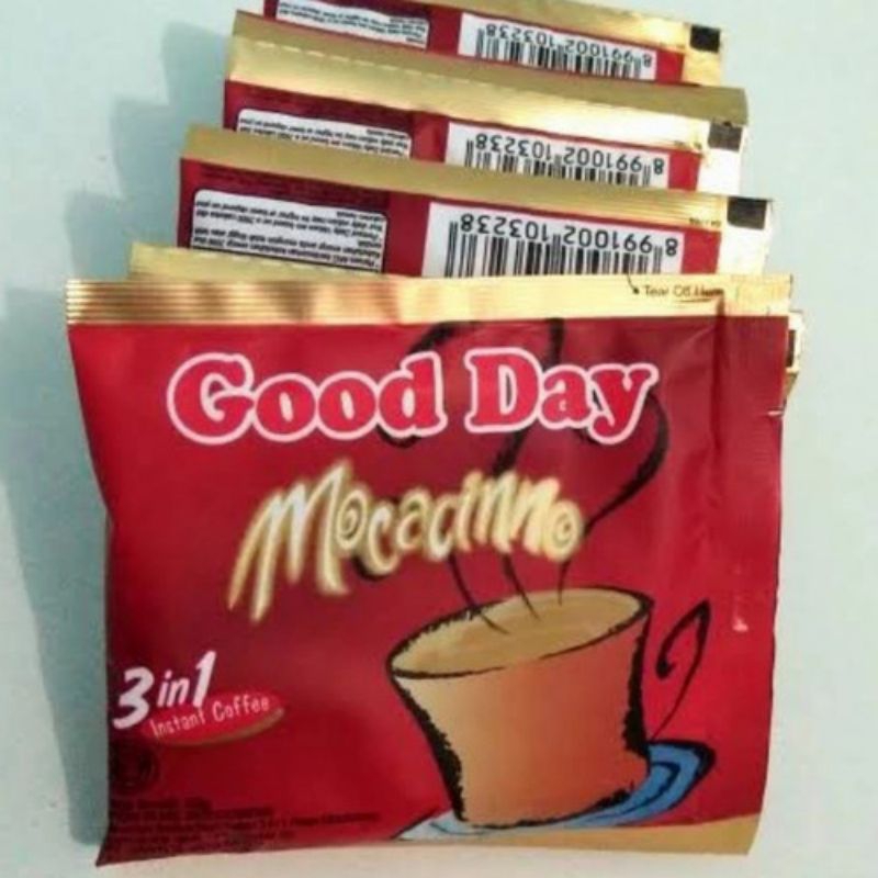

GOOD DAY MOCACINNO 1 RENCENG ISI 10 SACHET