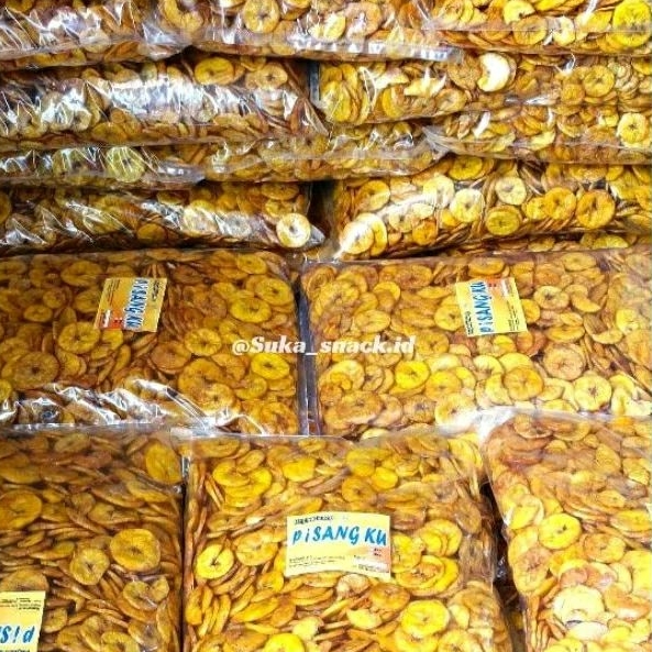 

Keripik Pisang Koin Manis/Keripik Pisang Madu/Keripik Pisang Manis 500g