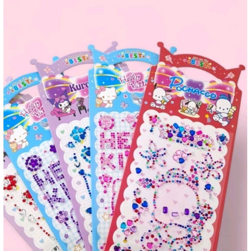 

Stiker Permata Sanrio Deco Sticker