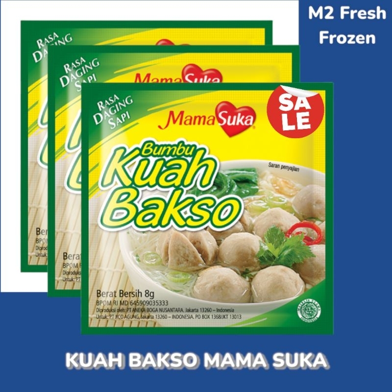 

Bumbu kuah bakso mamasuka 8g