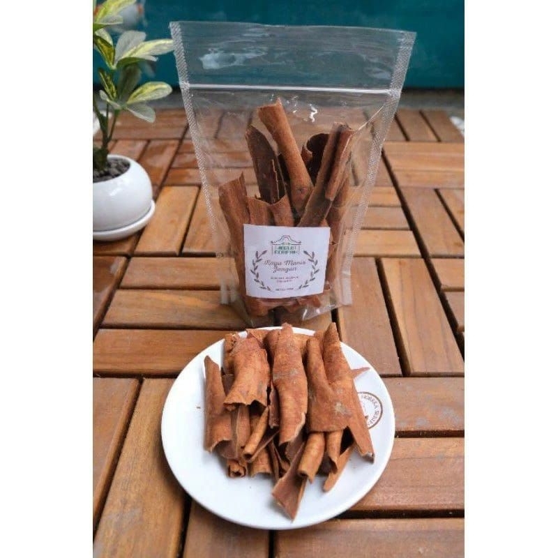 

Kayu Manis Jangan /Cinnamon Kering Premium (100gram) Organik