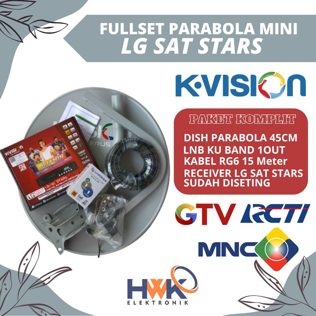 Parabola Mini K-Vision KU Fullset