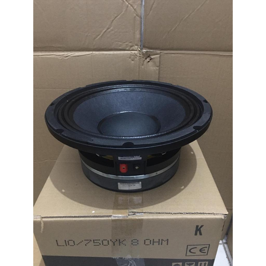 speaker 10″ model RCF YK750 / L10YK750 / L10 YK 750 magnet 20 cm daun coating