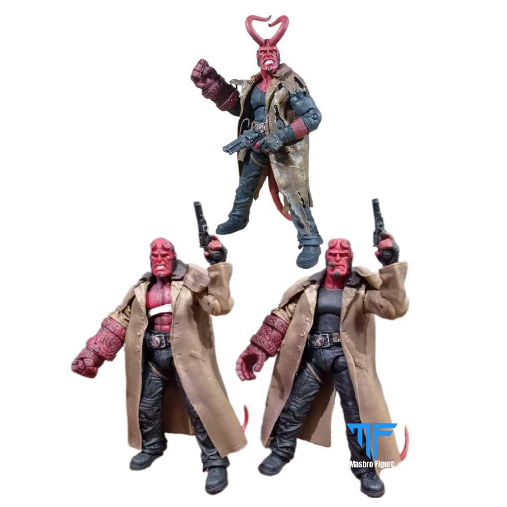 Action Figure Hellboy cerutu Mezco Toys