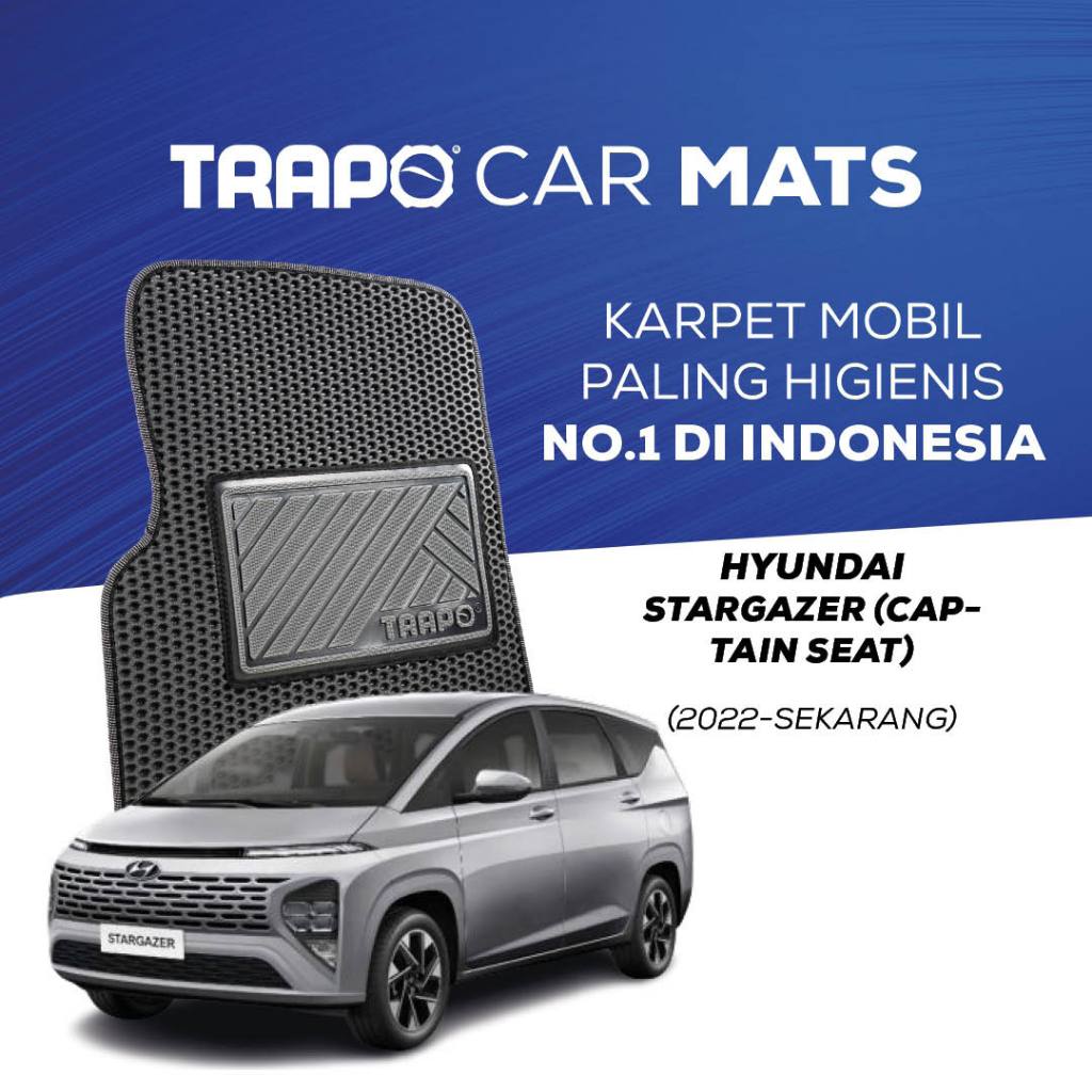 Karpet Mobil Trapo Hyundai Stargazer Captain Seat (2022-Sekarang)