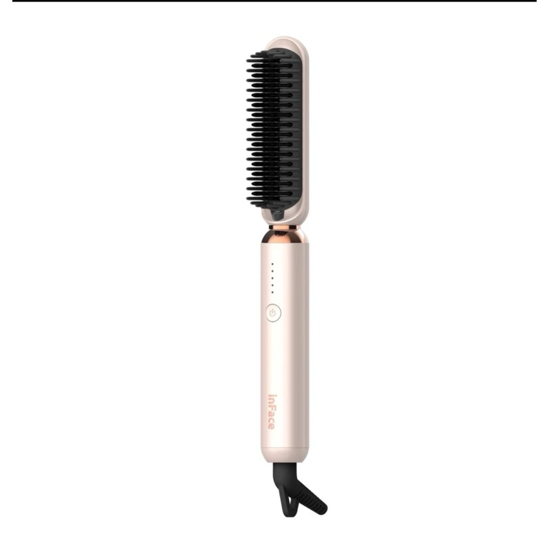 Inface catokan sisir ZH10D 25W Dual wet dry pelurus rambut bekas preloved second