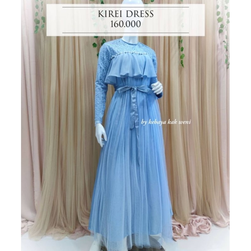 PRELOVED KIREI DRESS | GAMIS WANITA | GAMIS KONDANGAN BY KEBAYA KAK WENI