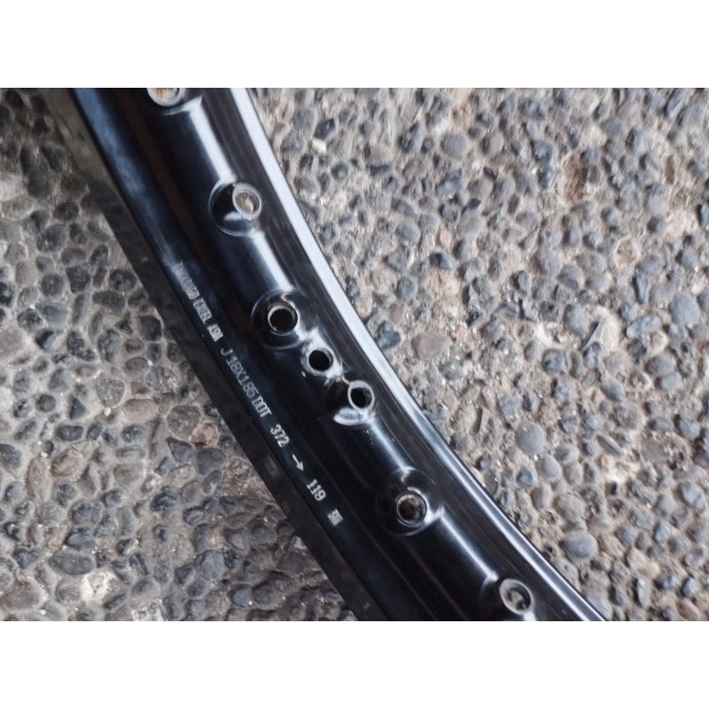 velg takasago excel asia ring 18 hole 36 copotan klx bf se