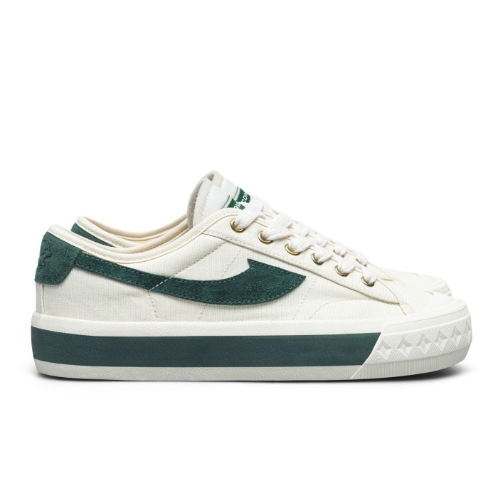 Sepatu Compass Retrograde Low Creme Spinach / Green / Hijau