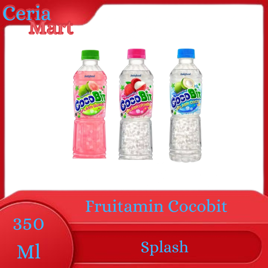 

indofood fruitamin cocobit splash / minuman nata de coco 350ml