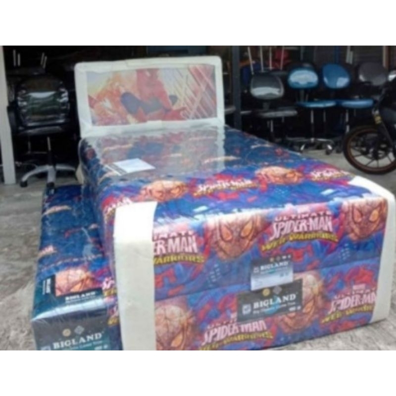 bed dorong anak 120 x 200 by mebel sumber harapan Banjarmasin ( twin 2in1 , bed Sorong , ranjang ana
