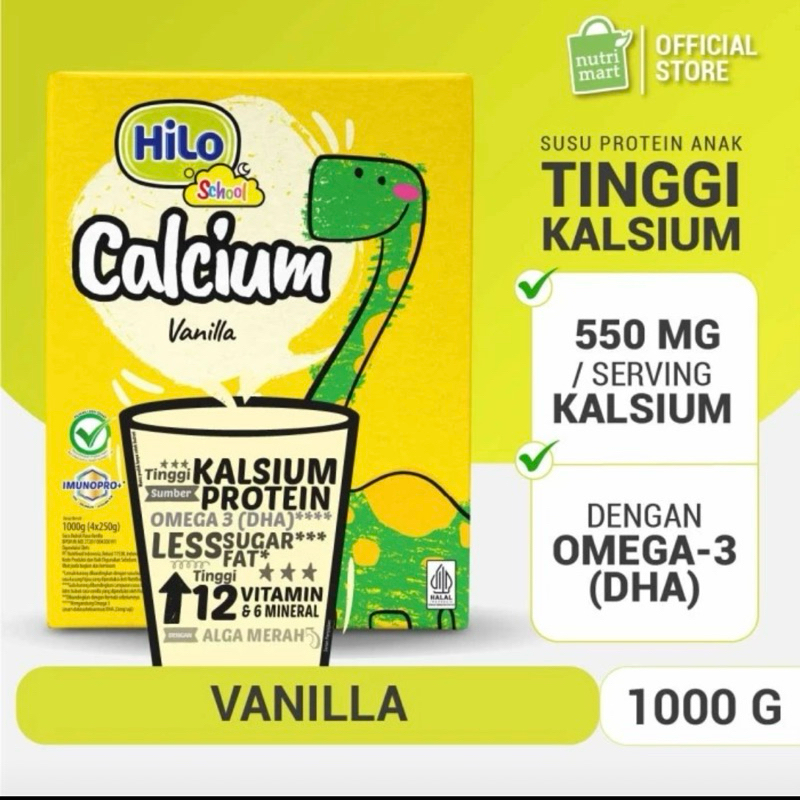 

Hilo School Calcium Vanila Chocolate