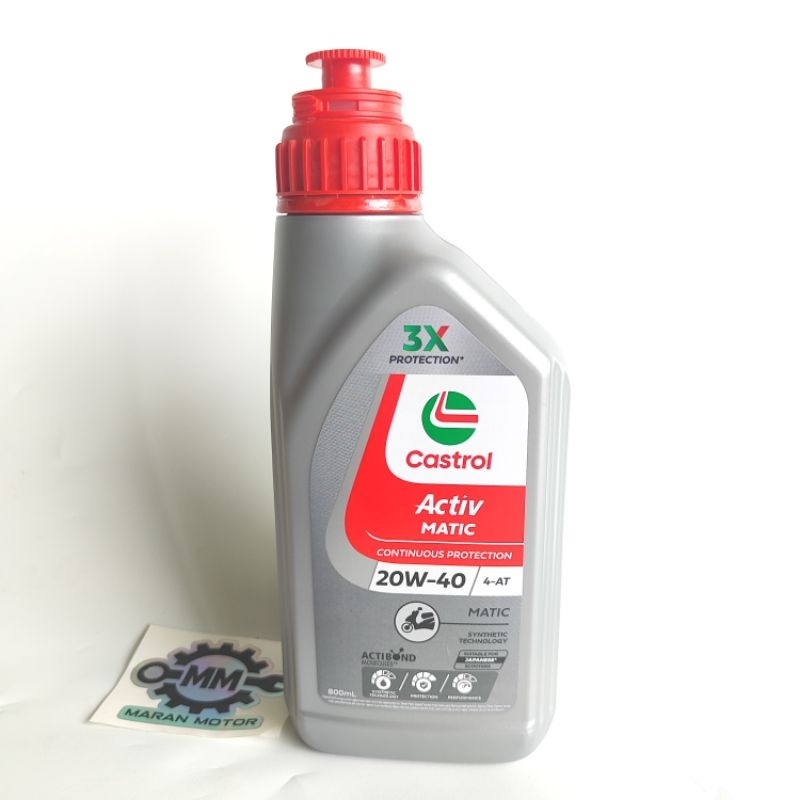 OLI CASTROL ACTIV MATIC 20W-40 800ML