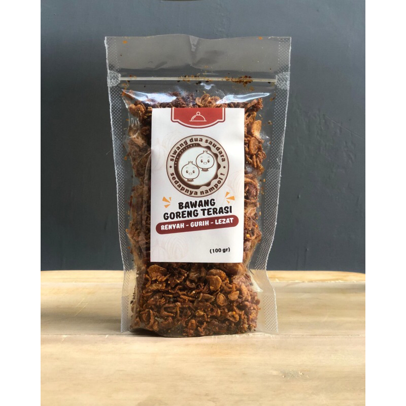 

Siwang (bawang goreng terasi)