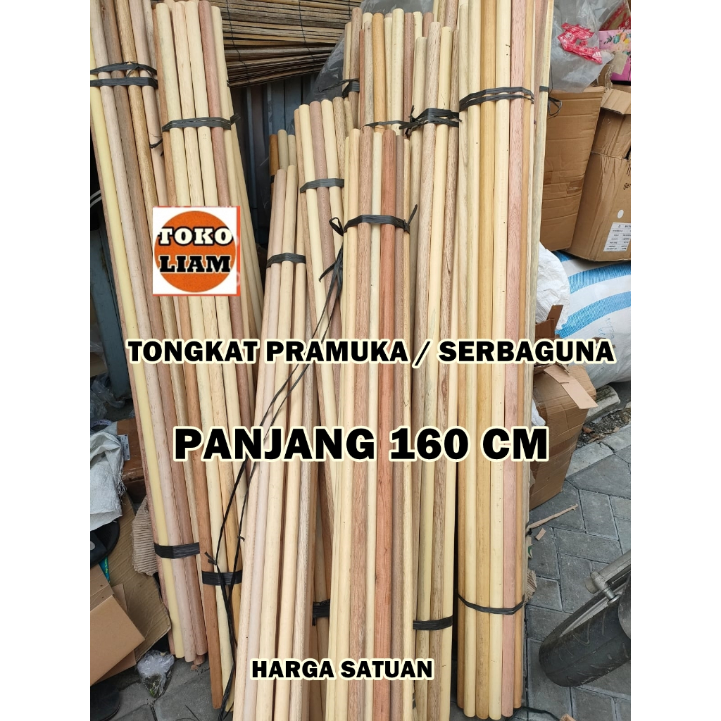 

Tongkat Pramuka Kayu Polos Pilihan Premium Sudah Disortir Satu Satu Kualitas Bagus Murah