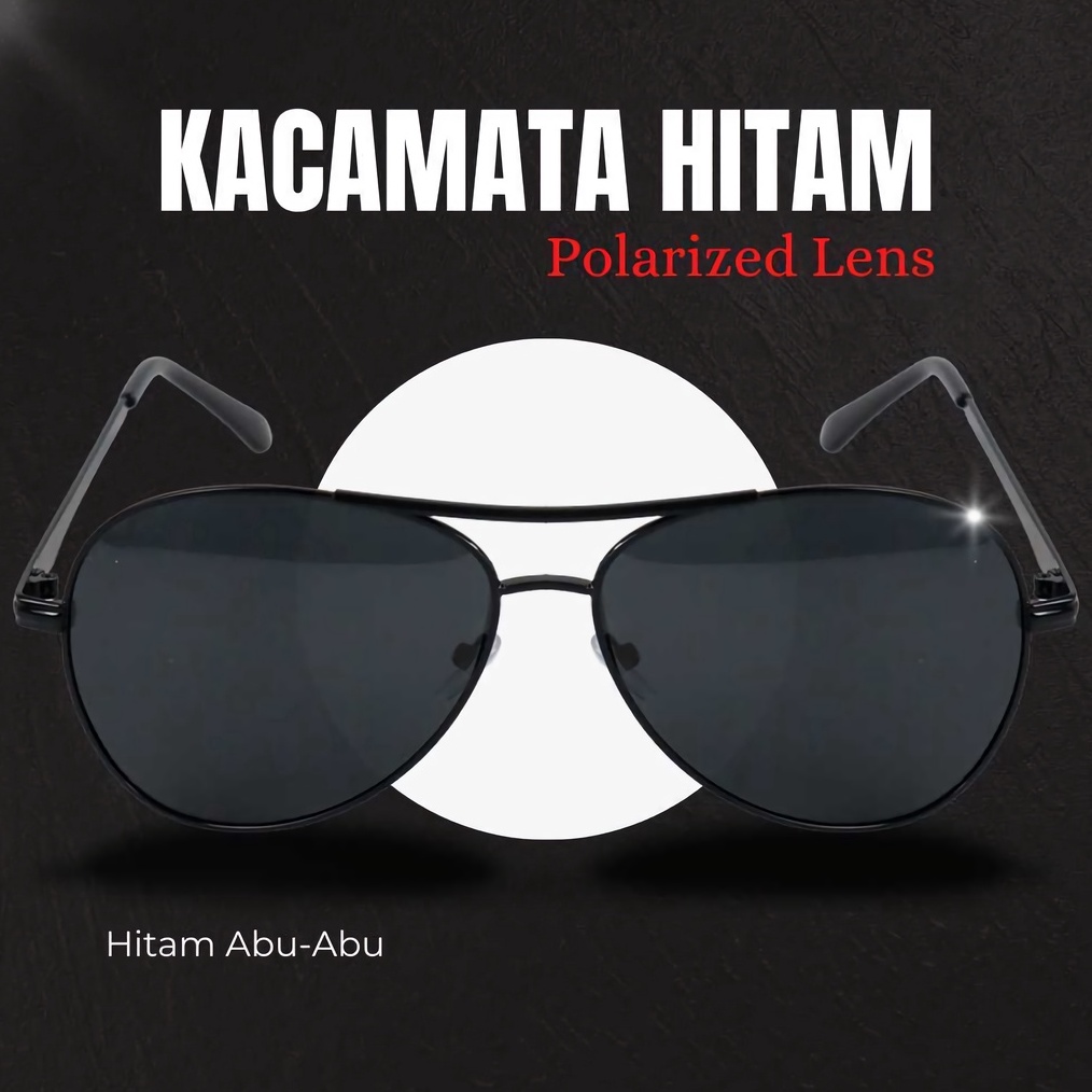 BRAND APEN Kacamata Hitam Sunglasses Polarized Lens Kaca Mata Pria Wanita Unisex  RB2132
