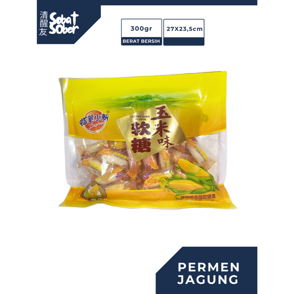 

Permen Jagung Larbee Corn Soft Candy