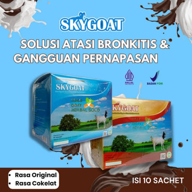 

Susu Kambing Etawa Rasa Original Dan Rasa Coklat | Skygoat 100℅ Original