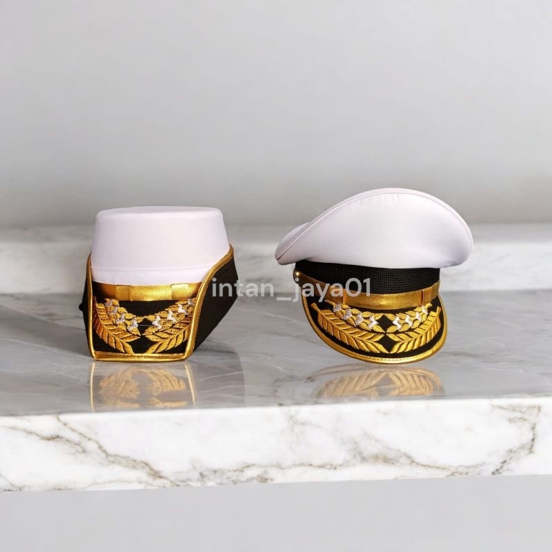 TOPI PET / KOWAD PASKIBRA LKBB  ,BEBAS REQUEST WARNA & LOGO