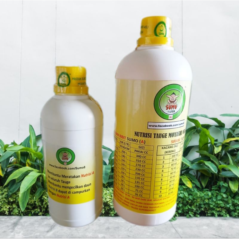 Nutrisi Tauge SUMO CAIR  1 Paket / Nutrisi Penggemuk Tauge