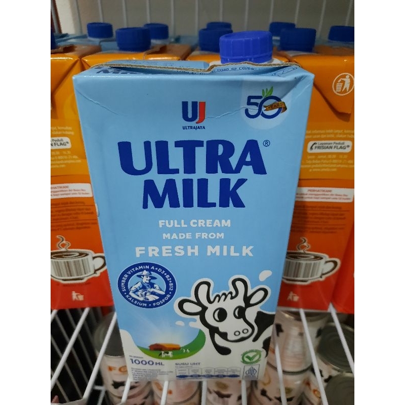 

SUSU UHT ULTRA MILK 1L FULL CREAM