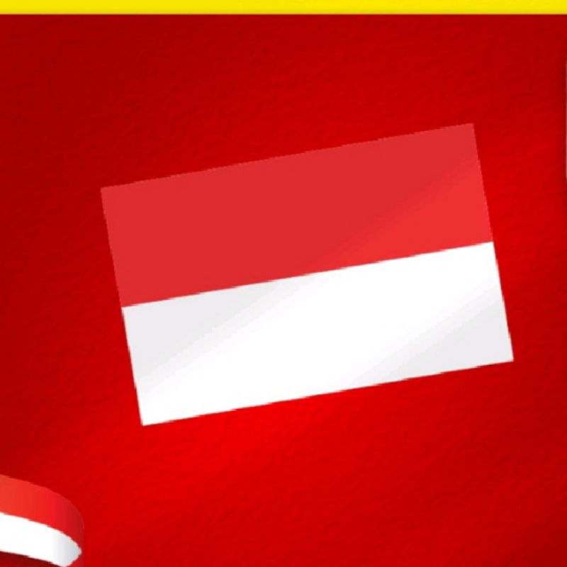 

stiker merah putih 6cm*2.5cm isi 10 pc