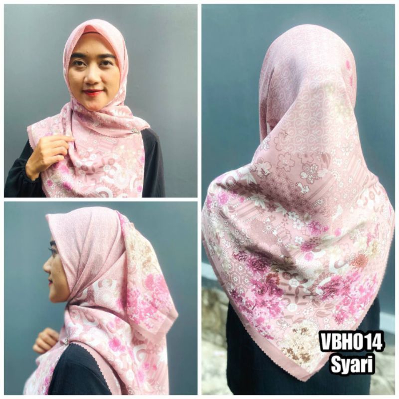 Hijab motif syari