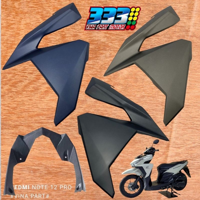 sayap tebeng kap samping kanan kiri depan honda vario 125 vario 150 led old hitam coklat biru doff g