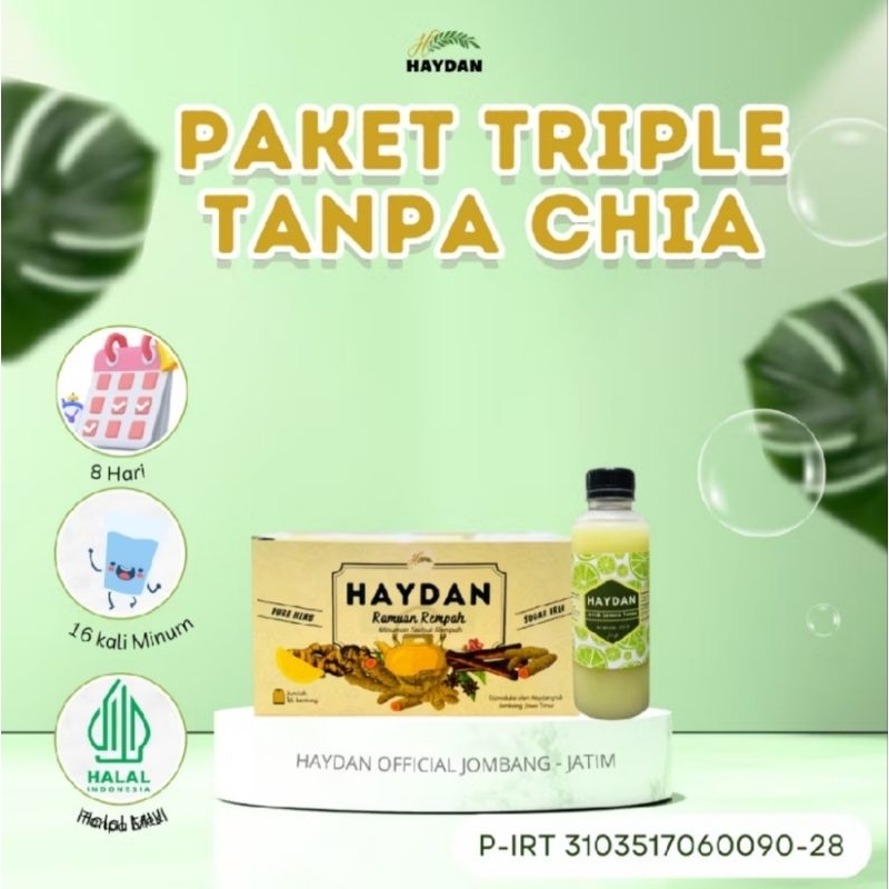 

Haydan teh detox/ ramuan rimpang/ JSR/paket