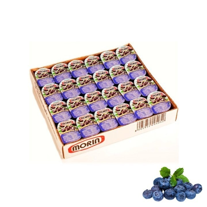 

MORIN BLUEBERRY JAM PORTION 14GR - 48PCS= 1BOX, SIMPLE & PRAKTIS