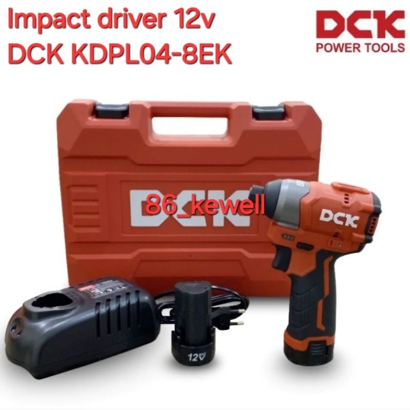 Impact driver DCK 12v KDPL04-8EK cordless brushless