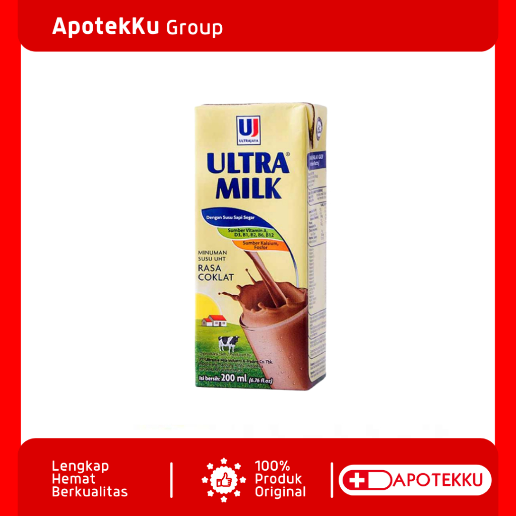 

ULTRA MILK COKLAT 200 ML