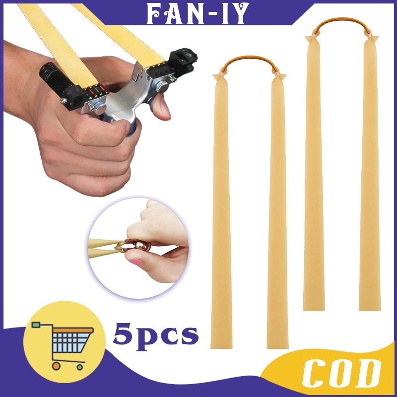 5pcs 1.5mm Flatband Slingshot Aksesoris Ketapel / Karet Buat Ketapel / Tali Karet Ketapel