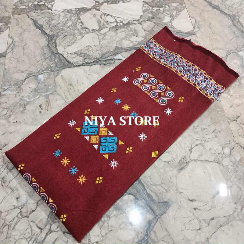 NIYA TENUN || Kain Tenun Jepara Sulam Bordir Parungki Khas Adat Tradisional Motif Toraja