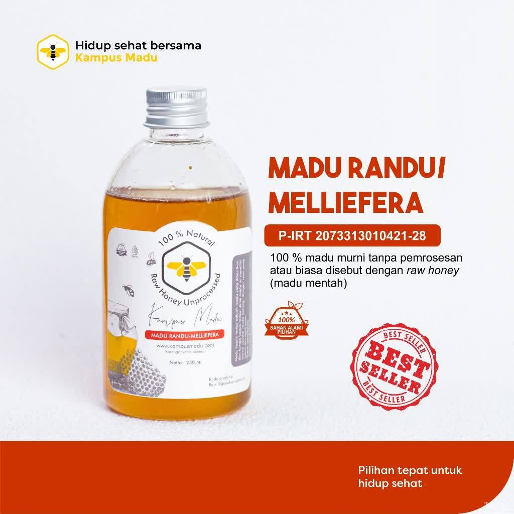 

Madu Randu Asli Nektar Bunga Randu Tanpa Campuran (Apies Mellifera Raw Honey 100%)