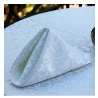 New Napkin Restaurant Damask Size Besar Serbet Makan Damask Lap Piring
