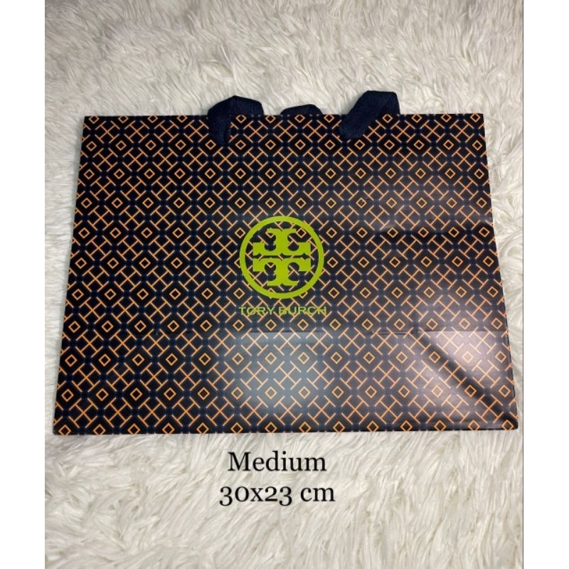 

Authentic Original Tory Burch Paperbag Medium Uk. 30 × 23 cm s