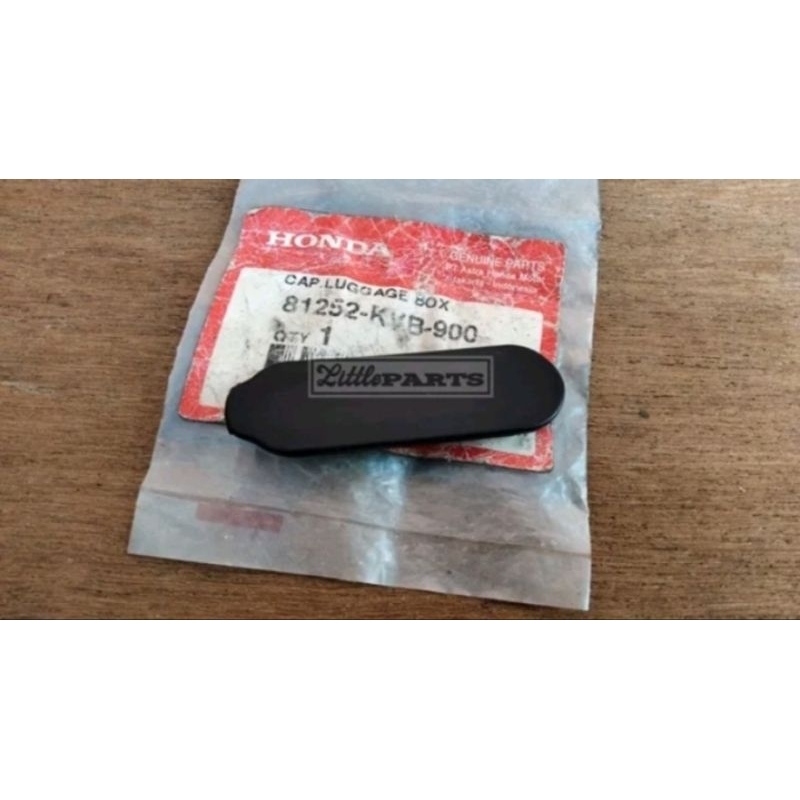 Cover tutup bagasi honda beat vario karbu karburator ori original 81252 kvb 900 cap Luggage box