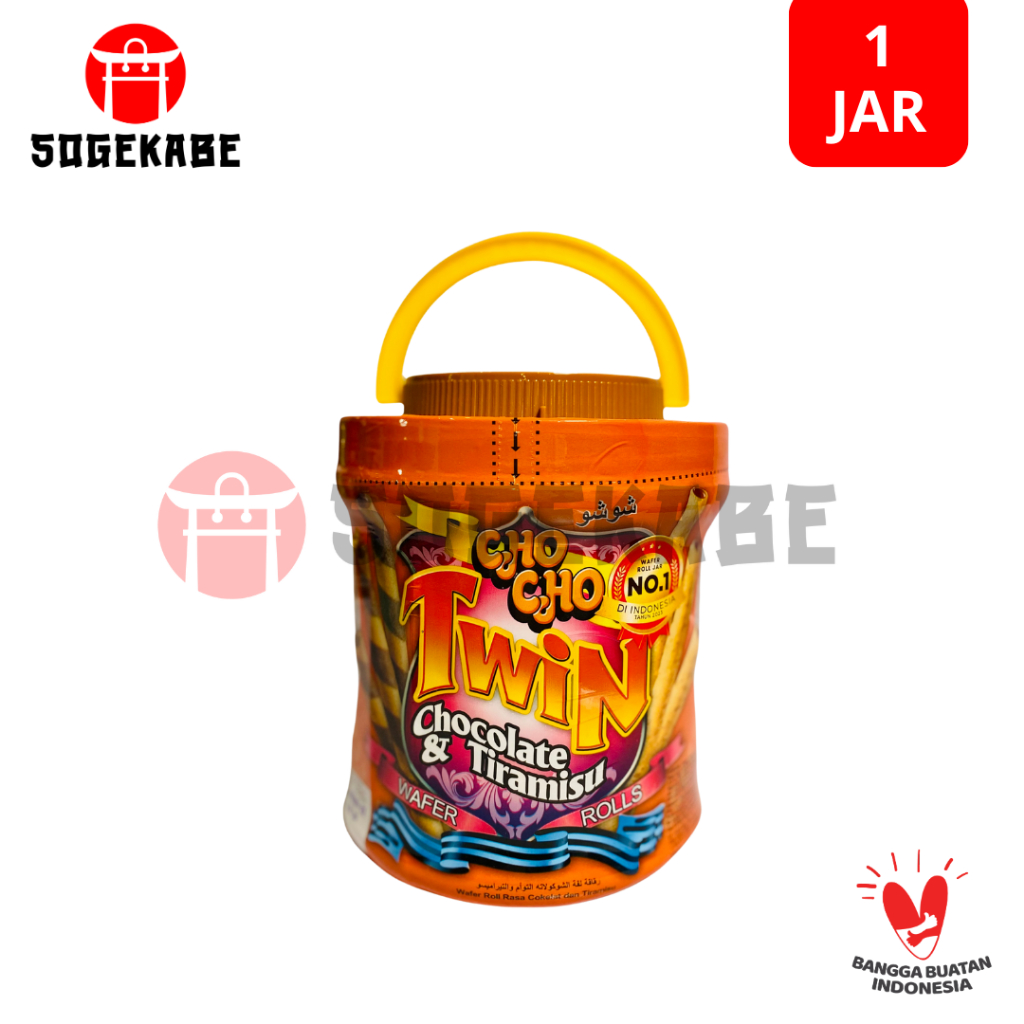 

Cho Cho Wafer Stick Twin Chocolate-Tiramisu 500 Gr
