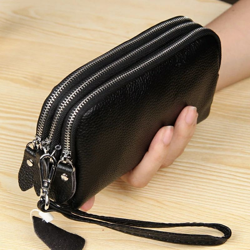 Dompet kulit wanita - Clutch kulit wanita asli kulit Garut