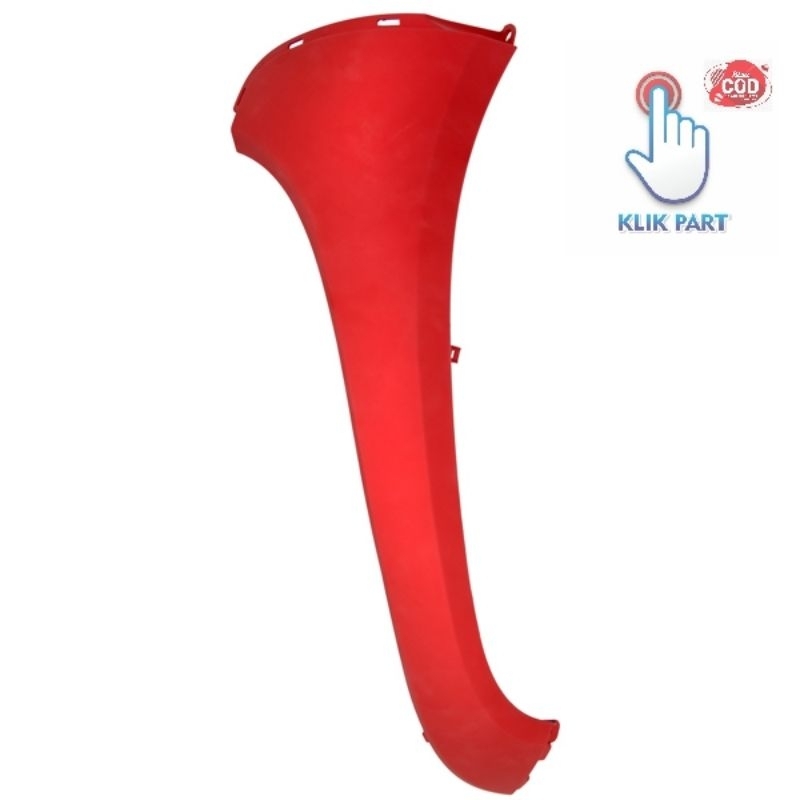 64202-K2F-N00ZN Cover Depan Kiri Merah Doff Honda Scoopy K2F