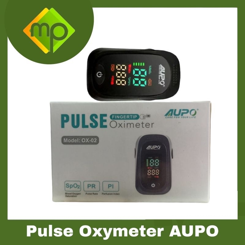 Pulse Oxymeter AUPO  Finger Pulse Oxymeter  Saturasi Oksigen