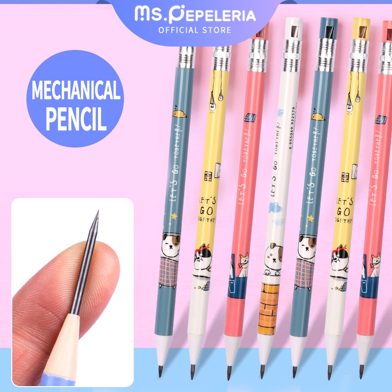 

mekanik mechanical pencil/Pensil Mekanik 2.0mm siswa sekolah dasar-Ms.Pepeleria